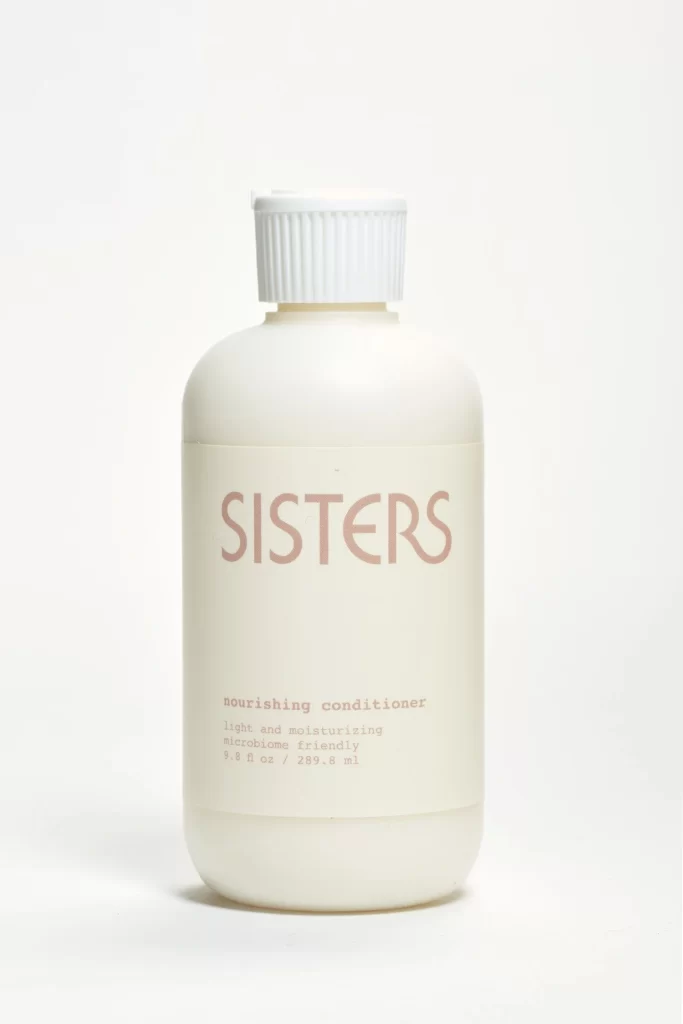 Nourishing Conditioner Bottle White Plastic Simple Haircare