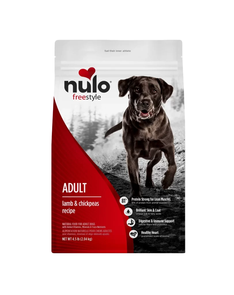 Nulo Freestyle Adult Lamb Chickpeas Packaging