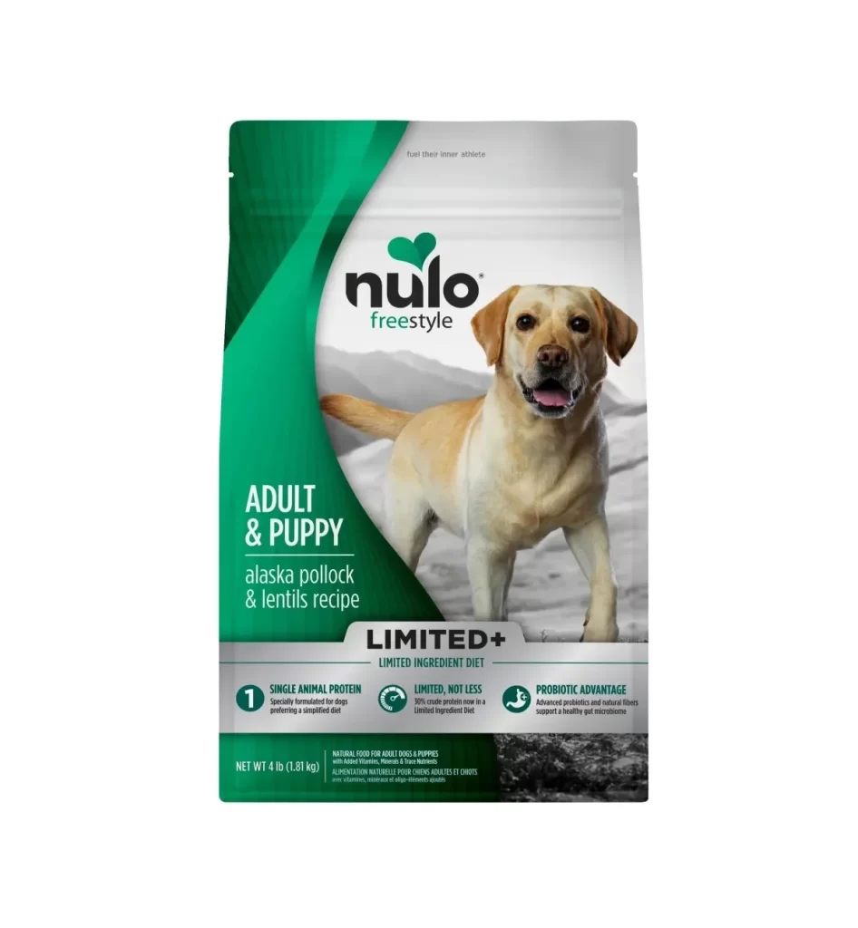 Nulo Freestyle Adult Puppy Alaska Packaging
