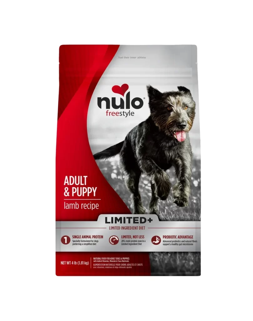 Nulo Freestyle Adult Puppy Lamb Packaging