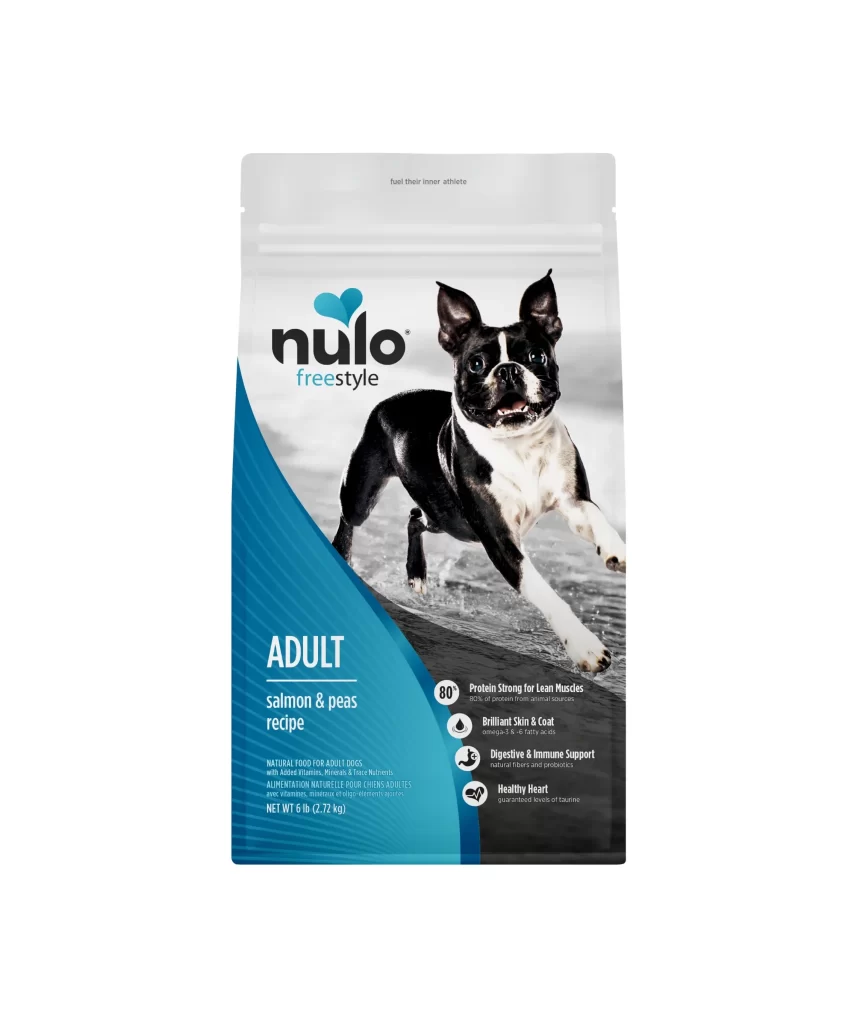 Nulo Freestyle Adult Salmon Peas Packaging