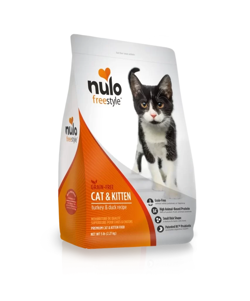 Nulo Freestyle Grain-free Cat Kitten Packaging
