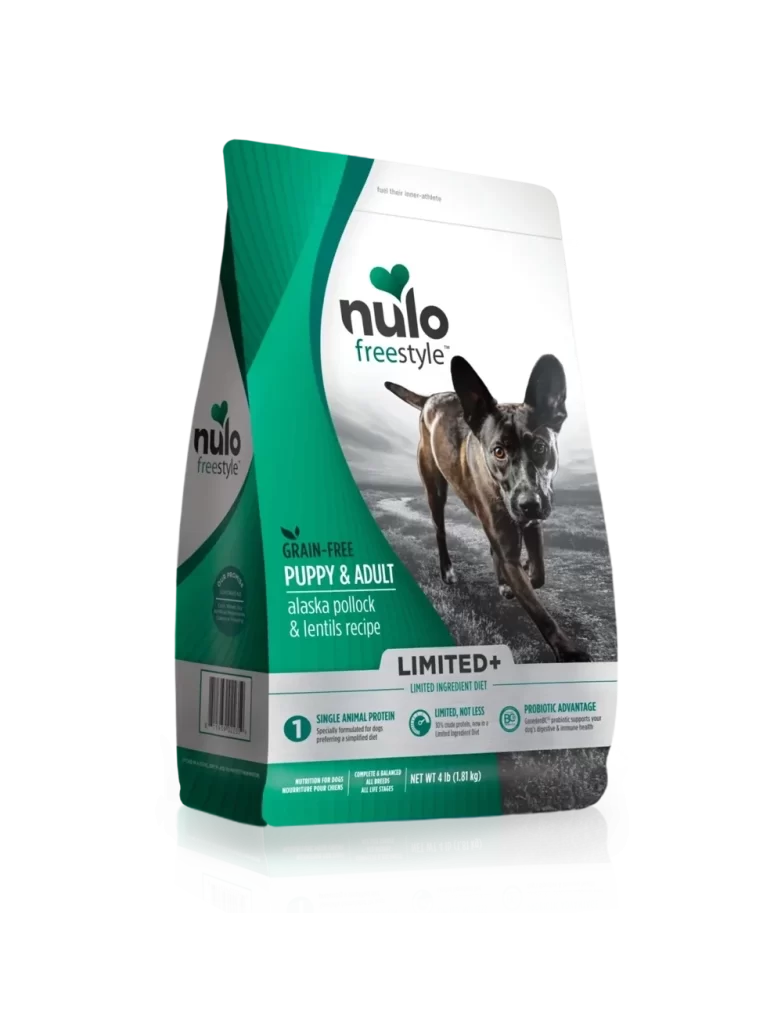 Nulo Freestyle Grain-free Puppy Adult Packaging