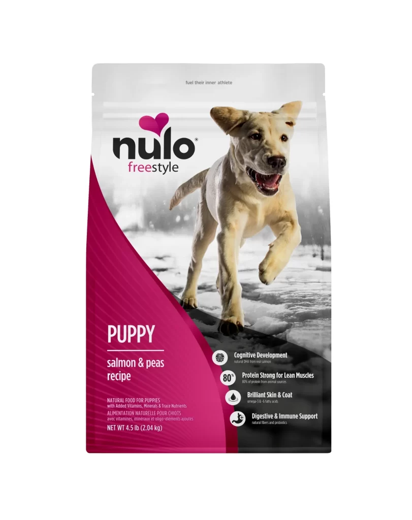 Nulo Freestyle Puppy Salmon Peas Packaging