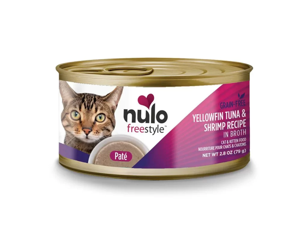 Nulo Freestyle Yellowfin Tuna Shrimp Can Packaging