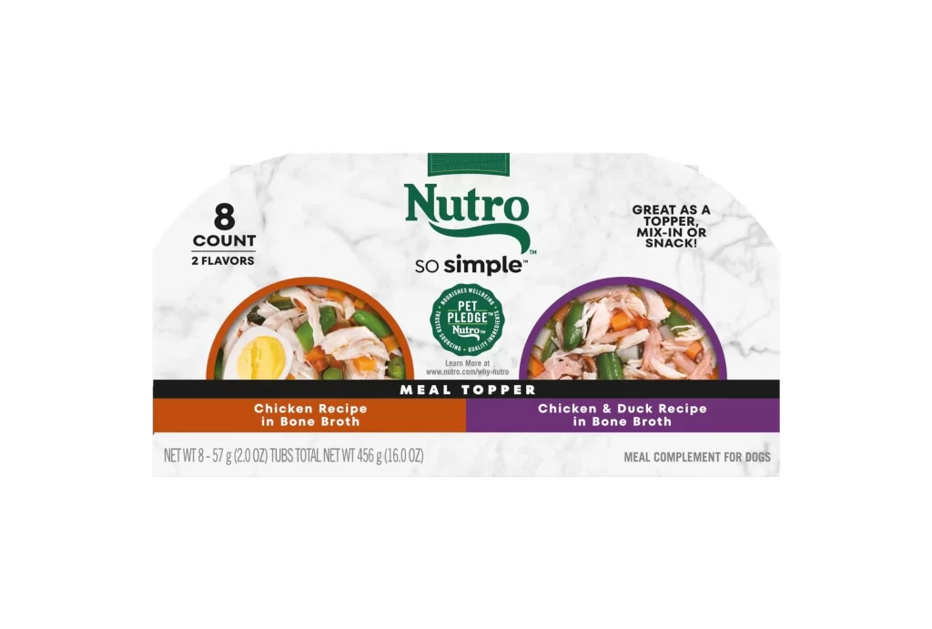 Nutro So Meal Topper Chicken Duck