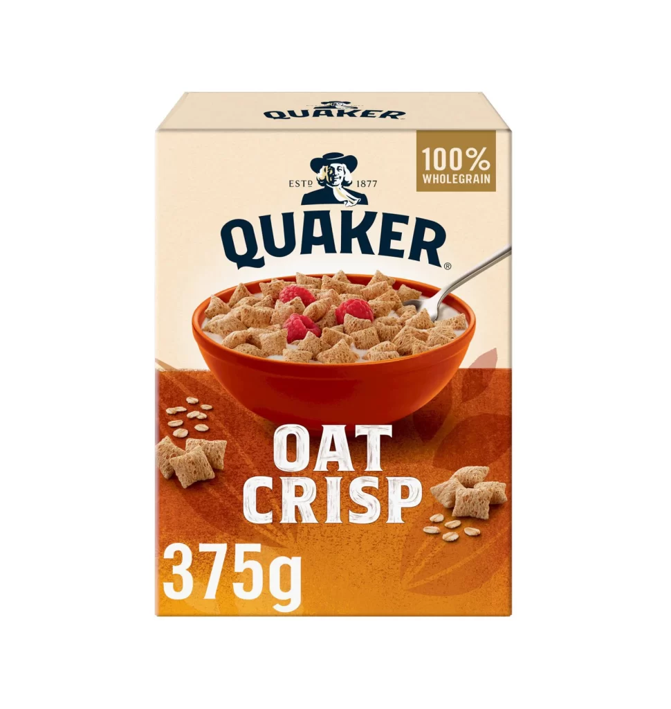Oat Crisp Brown Orange White Branding
