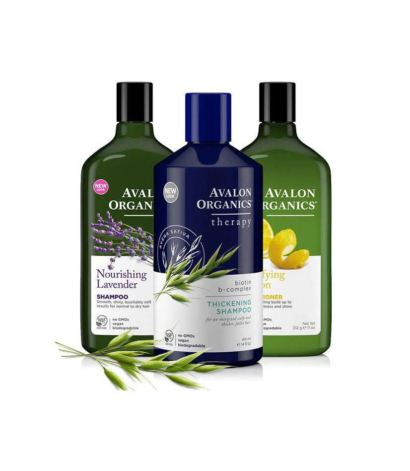 Organic Haircare Bottle Green Eco-friendly Natural