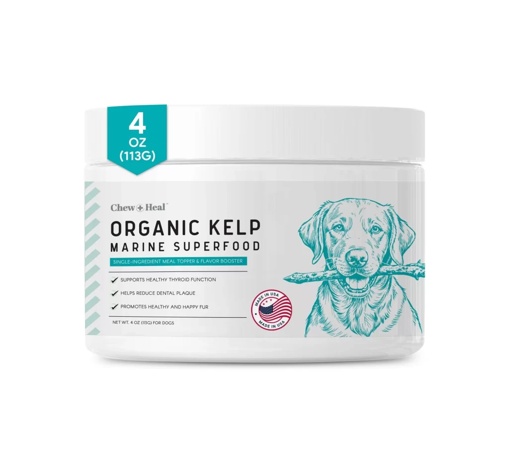 Organic Kelp Marine Superfood Dog White