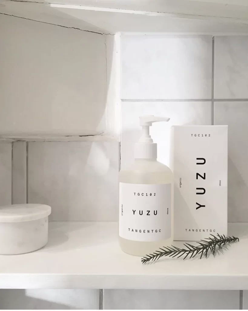 Organic Skincare Bottle White Pump gray Dispenser