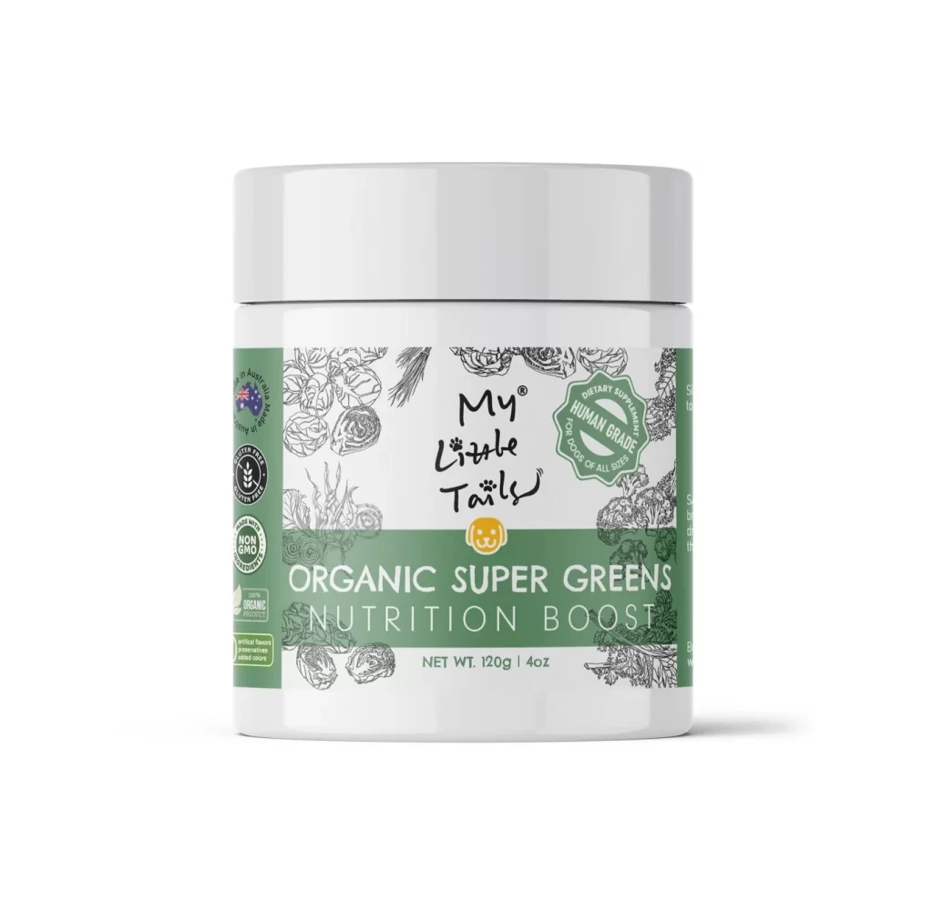 Organic Super Greens Nutrition Boost White