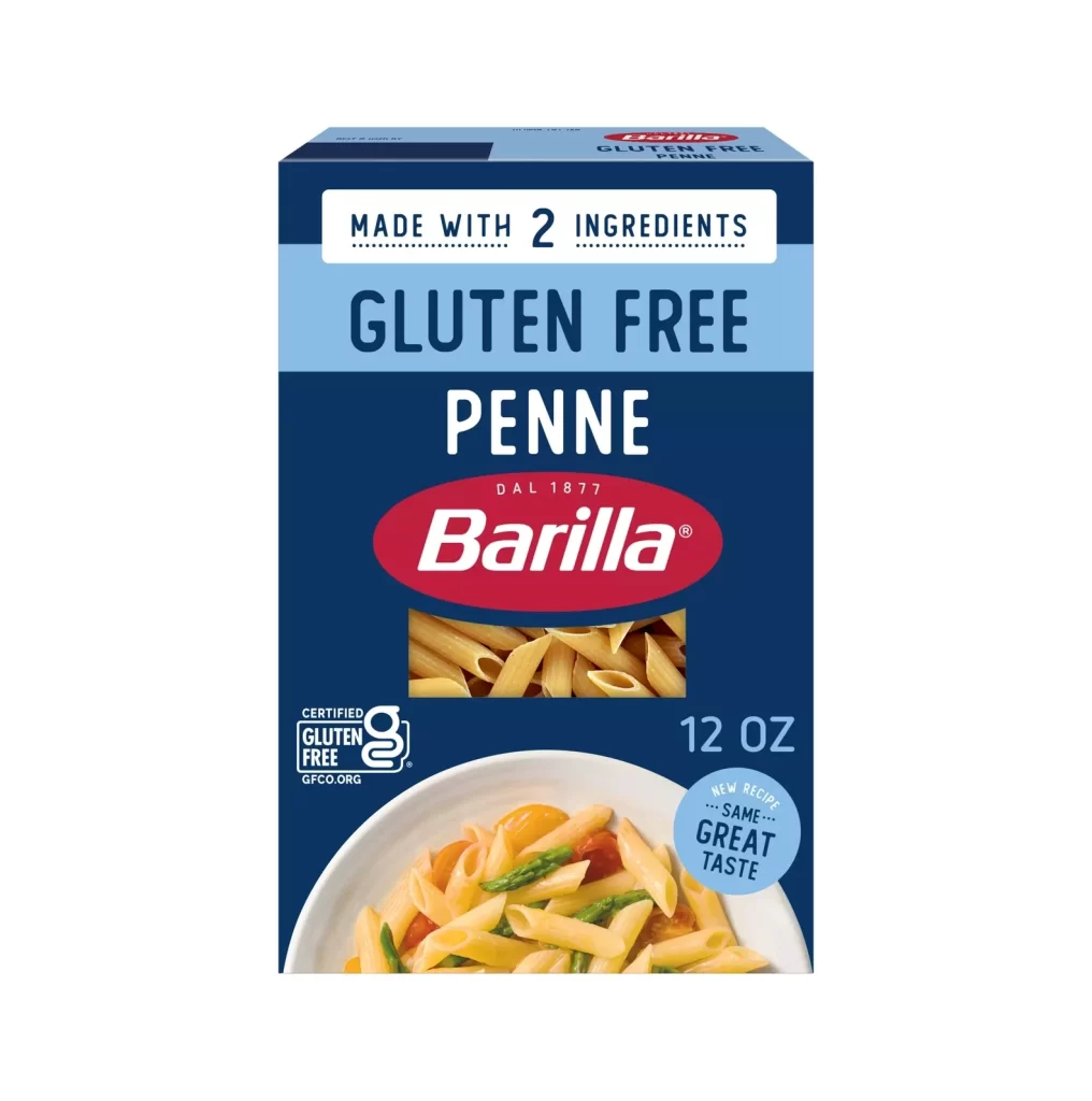 Pasta Gluten Free Blue Red