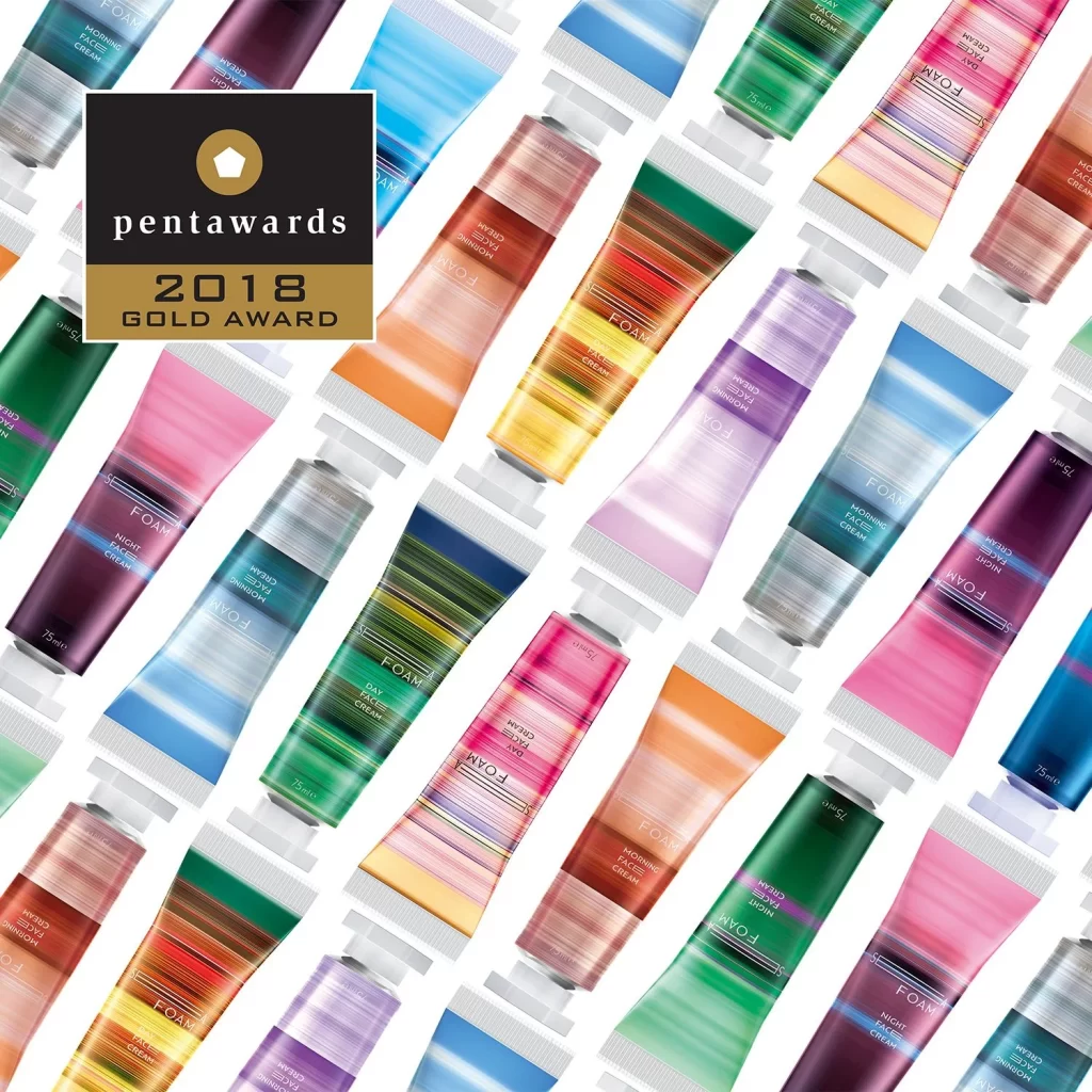 Pentawards Award Tubes Multicolored Cosmetics