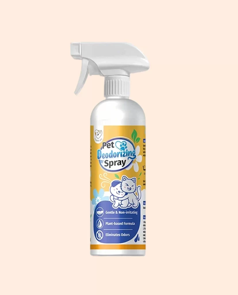 Pet Deodorizing Spray Bottle Packaging
