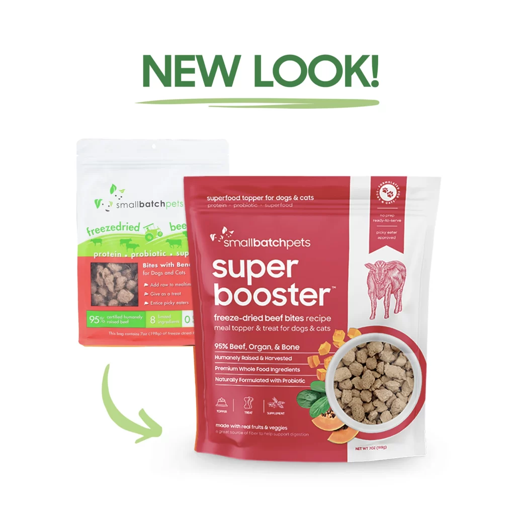 Pet Food Red White Green
