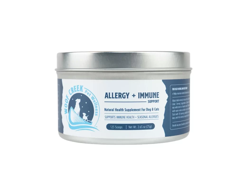 Pet Supplement Blue And White Natural