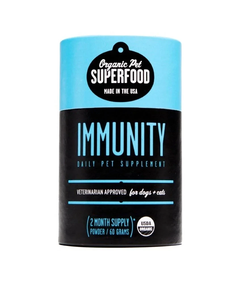 Pet Supplement Blue Black Organic