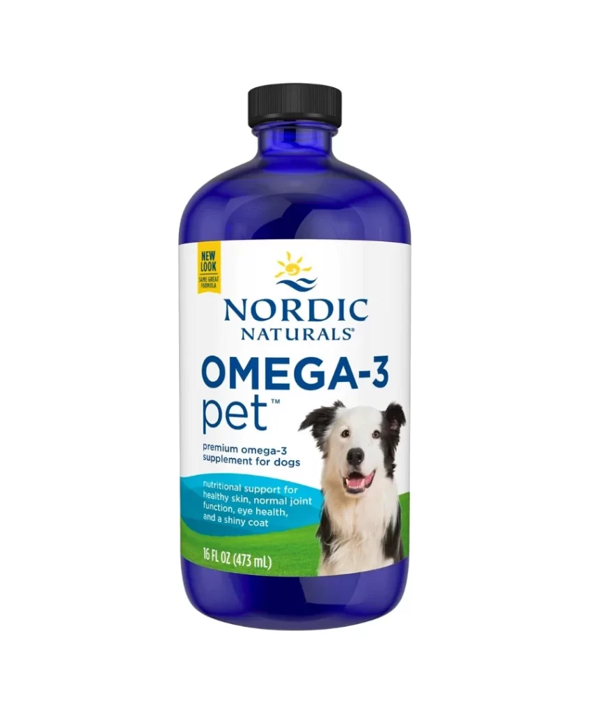 Pet Supplement Blue White Green Natural