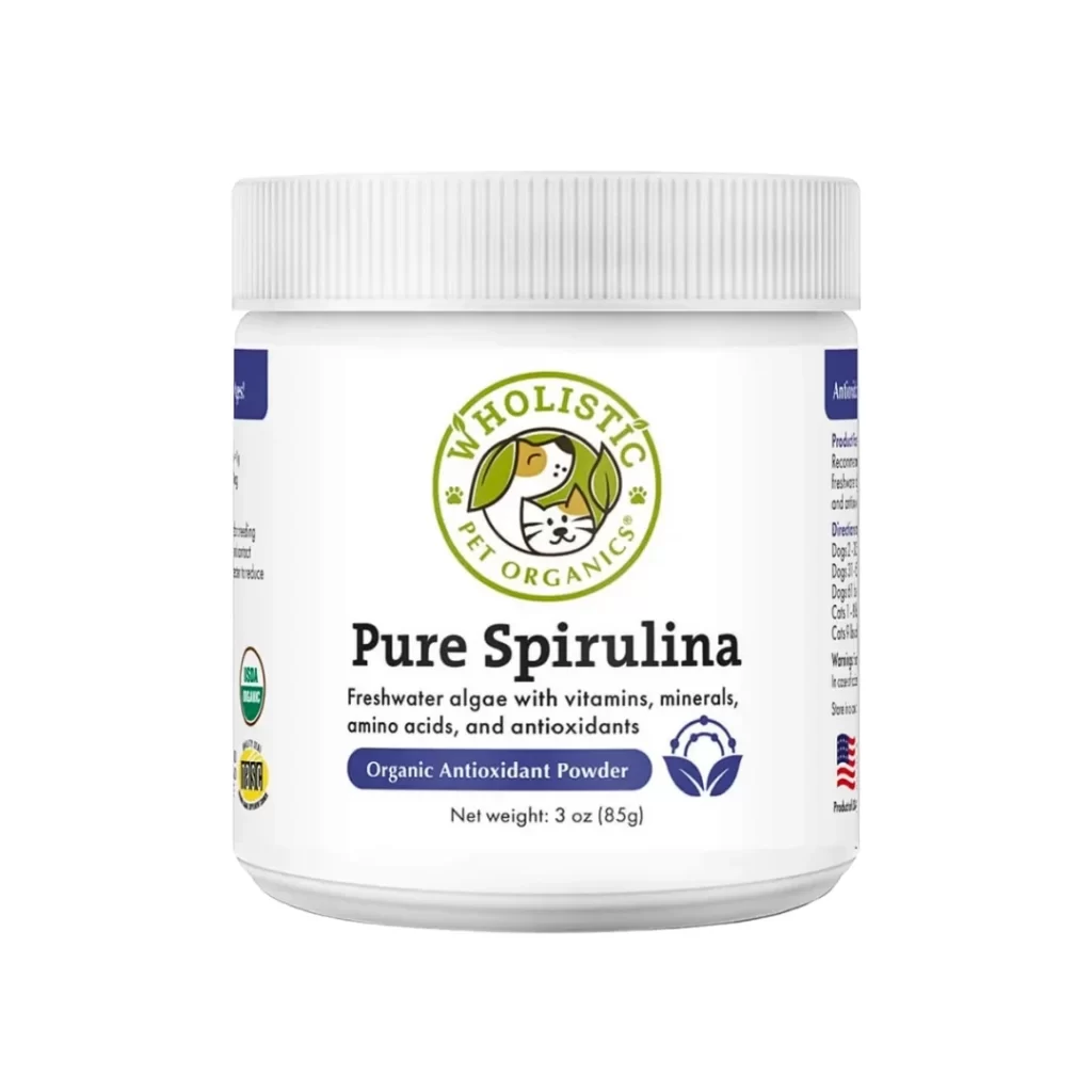 Pet Supplement Spirulina White Green Organic