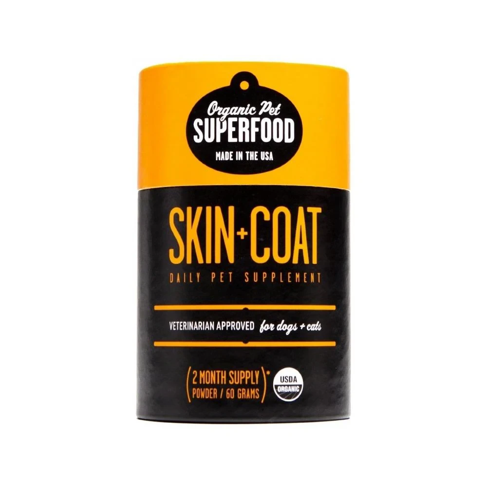 Pet Supplement Yellow Black Organic
