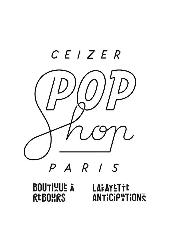 Pop Shop Black White Store Branding