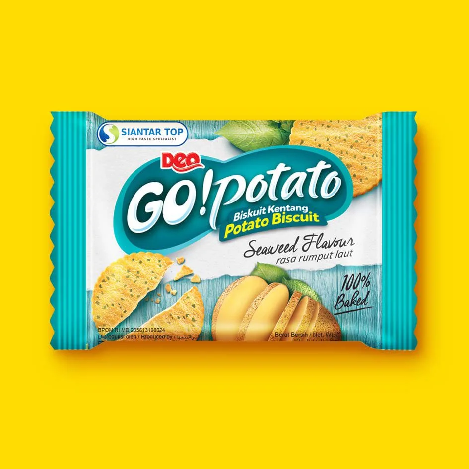 Potato Biscuit Seaweed Green Deo