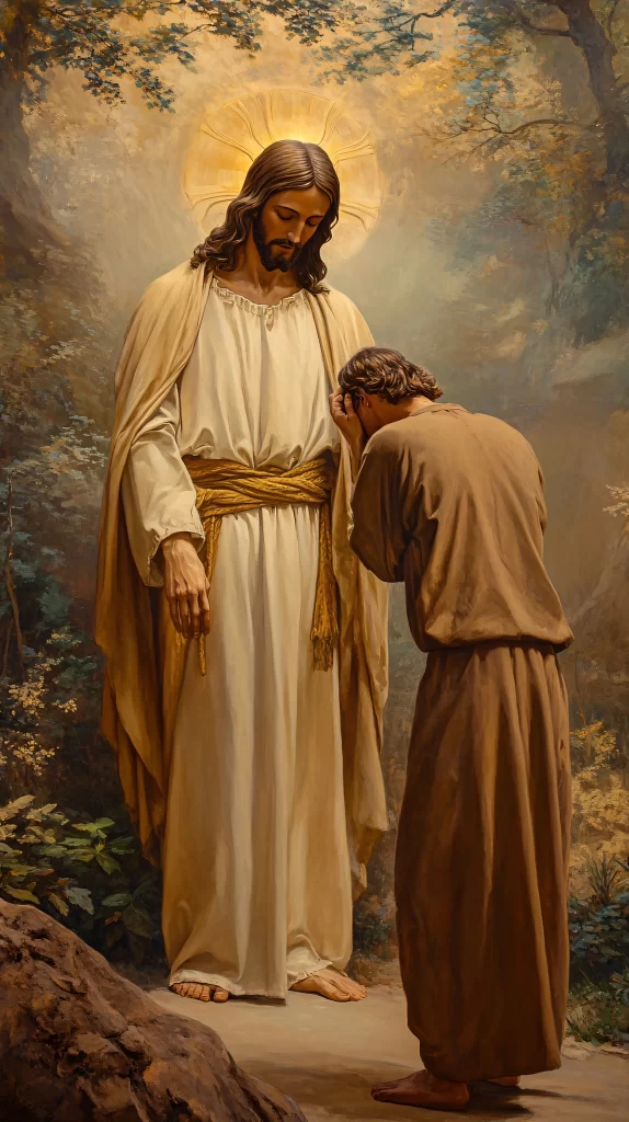 Prayer Golden Light Halo Nature