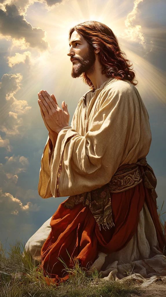 Prayer Golden Light Sky Clouds 537