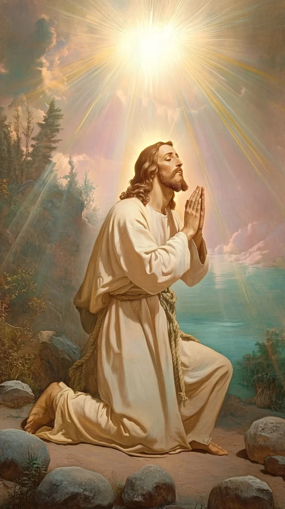 Prayer Light Sky Water 535