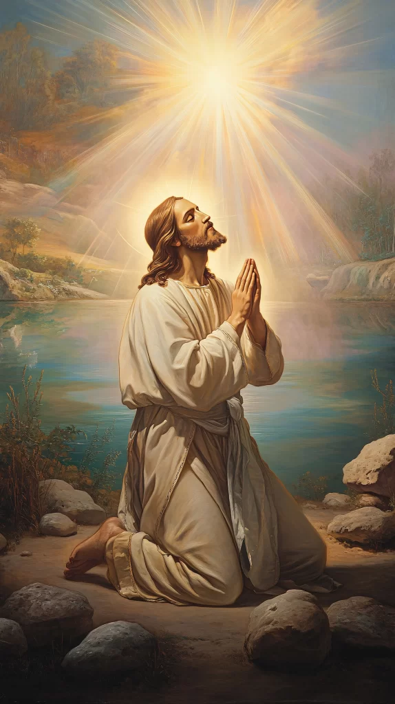 Prayer Light Sky Water 842