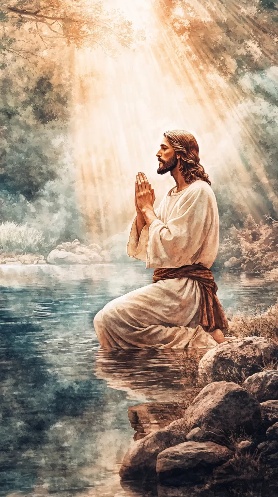 Prayer Light Water Sky