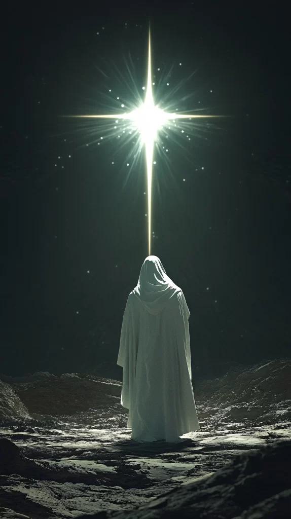 Prayer White Light StarrySky