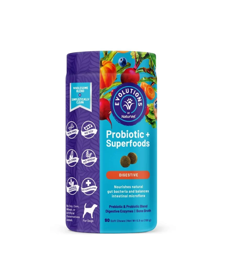 Probiotic Supplement Blue And Purple Natural