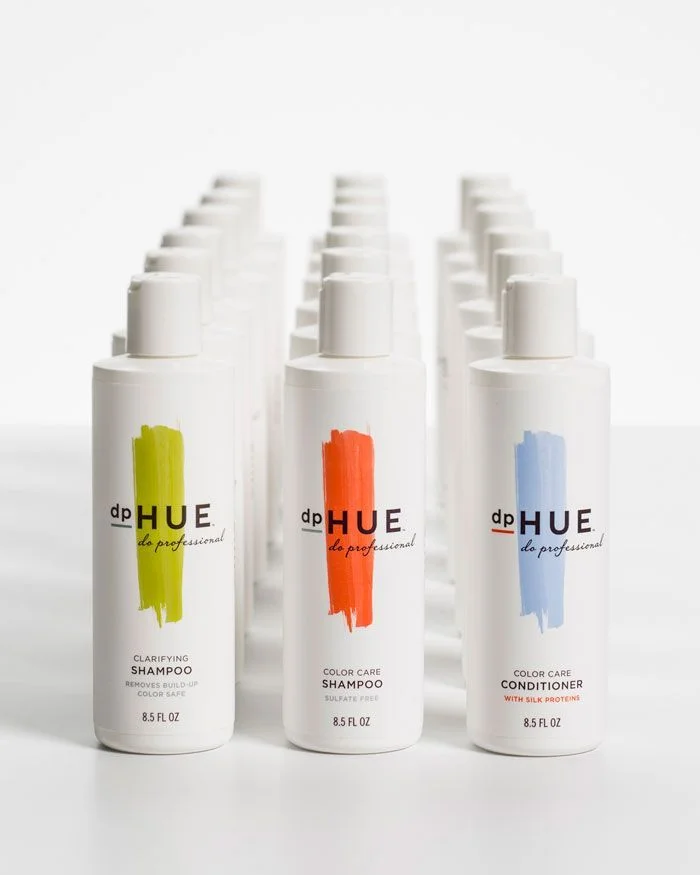 Professional Haircare Bottle White Colorful Design