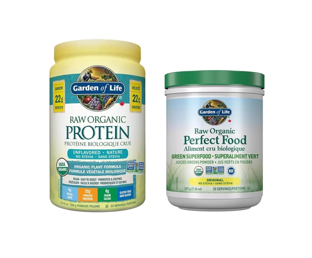 Protein Powder Green Superfood Yellow Green