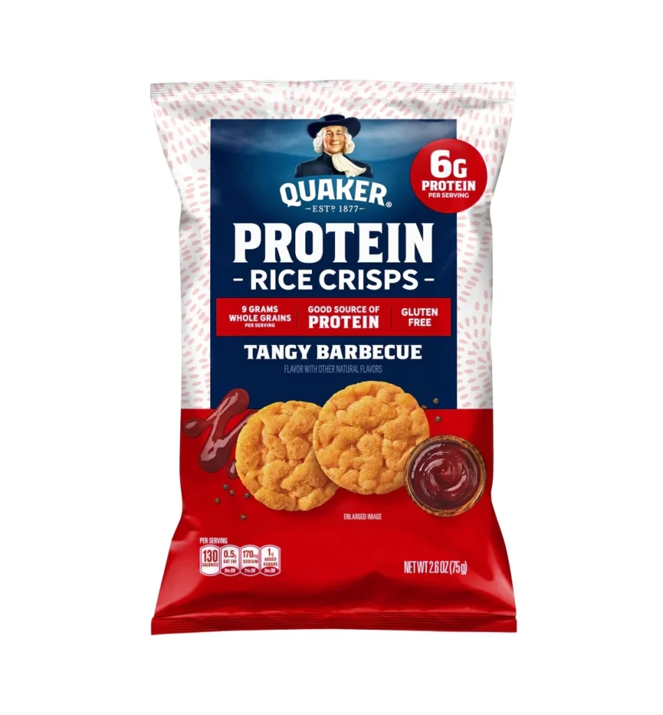 Protein Rice Crisps Tangy Barbecue Red