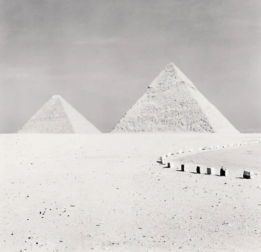 Pyramids Desert Minimalist High Contrast Timeless