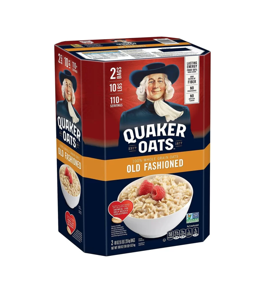 Quaker Oats Red Blue Yellow 3