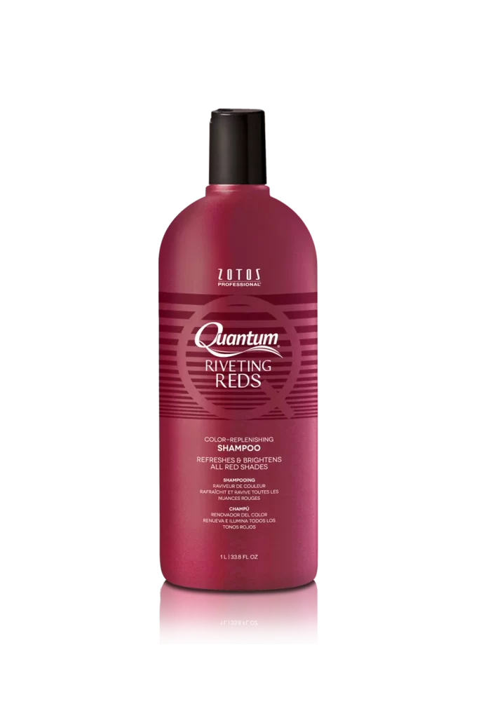 Quantum Riveting Reds Shampoo Bottle Red Color-Refreshing