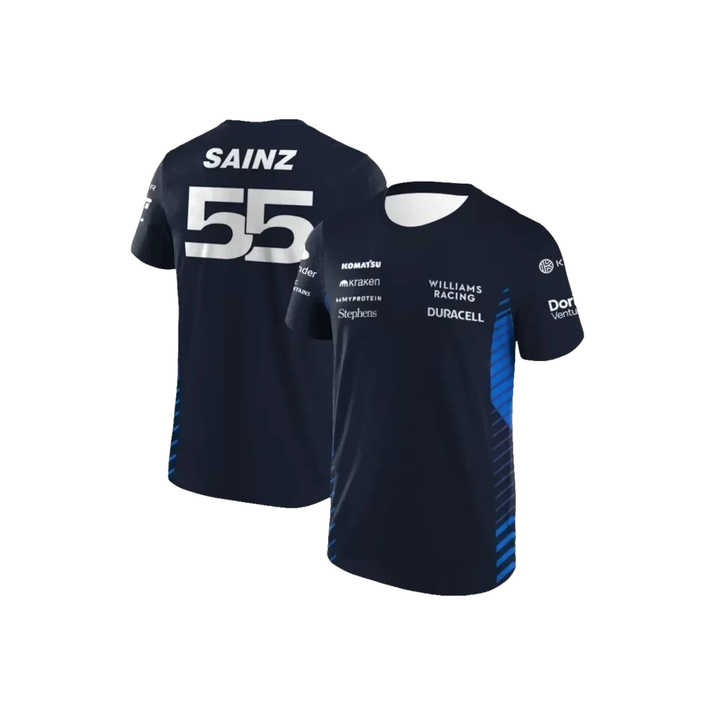 Racing Team Uniform Sponsor Logos