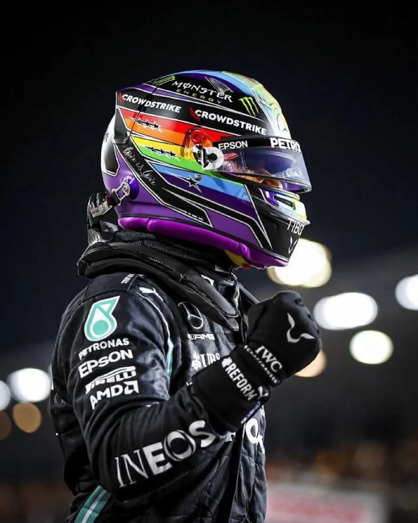 Rainbow Stars Monster Energy Helmet Motorcycle