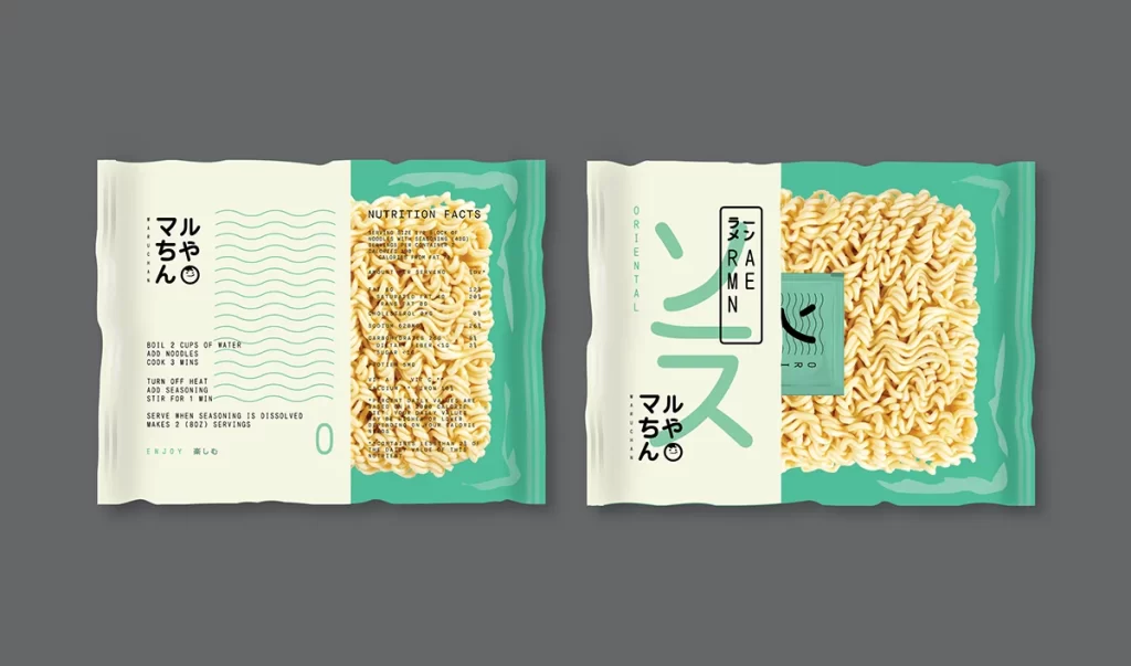 Ramen Noodles Green Oriental