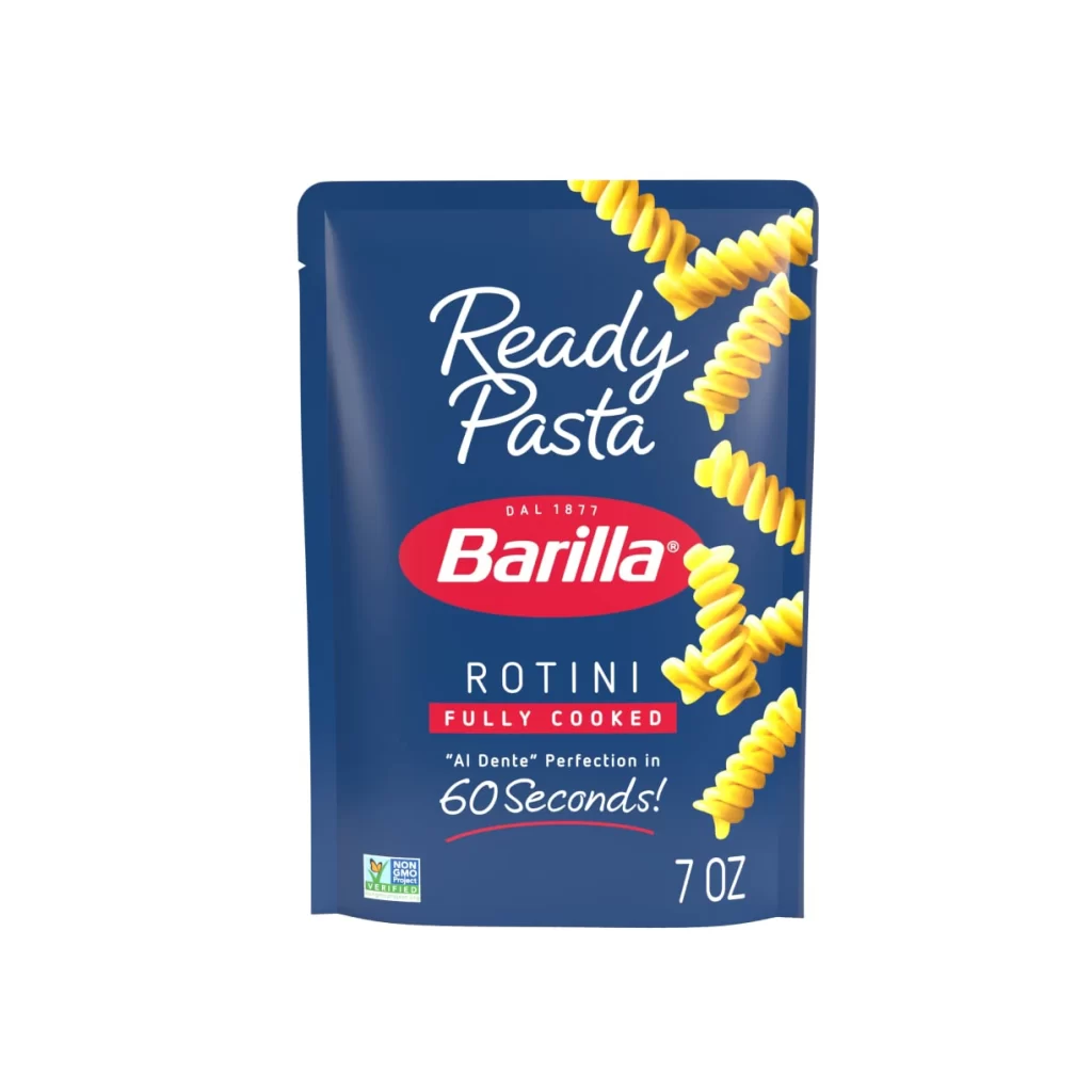 Ready Pasta Barilla Rotini Fully Cooked