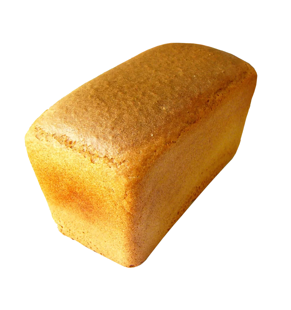 Rectangular Loaf Crusty Golden Brown Soft Inside Freshly Baked