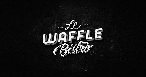 Restaurant Logo Black White Bistro