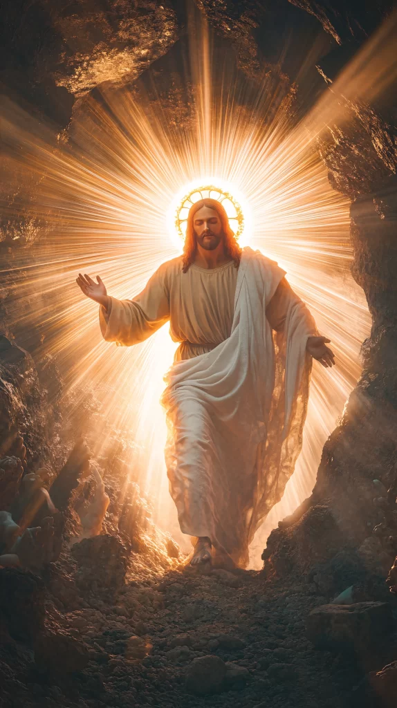 Resurrection Radiant Light Cave Figures