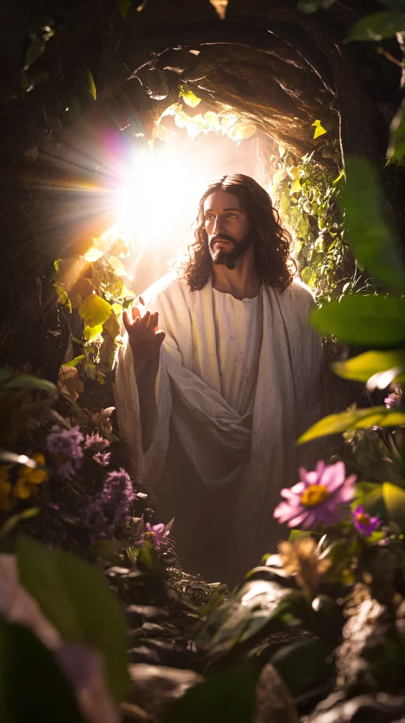 Resurrection Radiant Light Flowers Nature