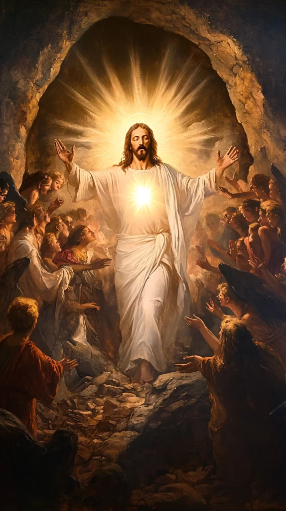 Resurrection Radiant Light Crowd Stone