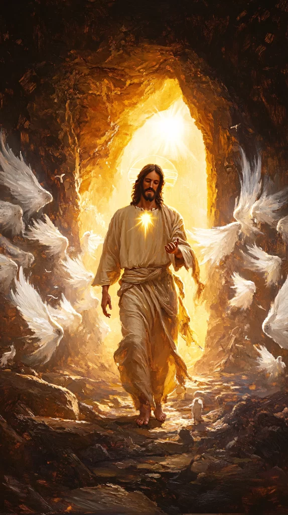 Resurrection Radiant Light Angels