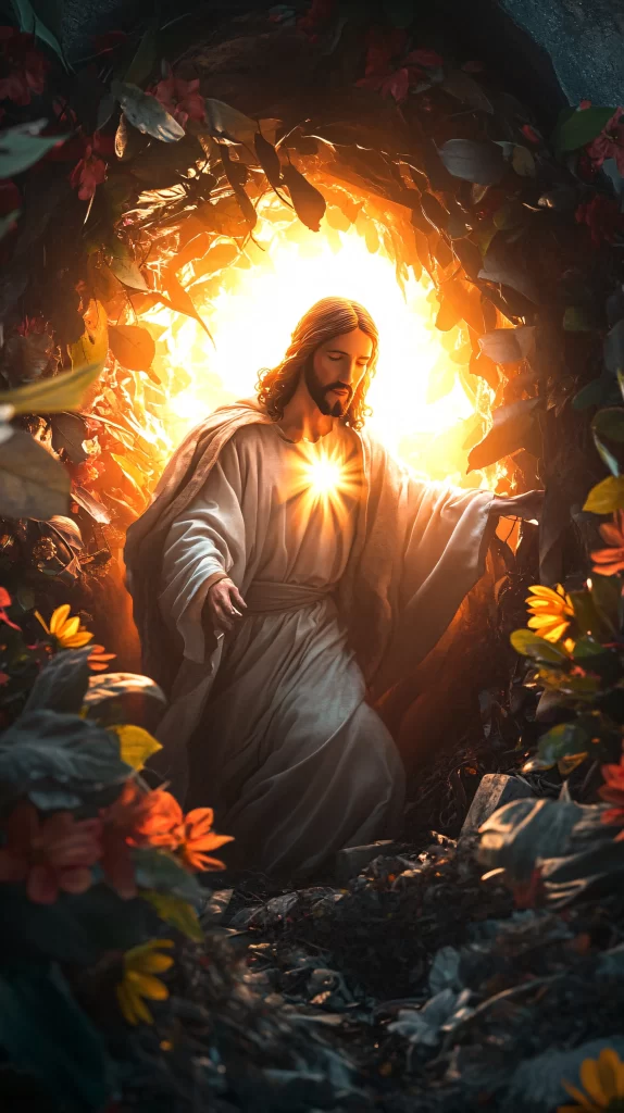 Resurrection Radiant Light Flowers Nature